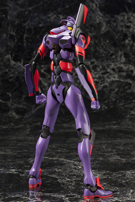 Rebuild of Evangelion - General-Purpose Humanoid Battle Weapon EVANGELION Test Type 01 Awakening Ver. 1/400 Plastic Model(In-Stock)