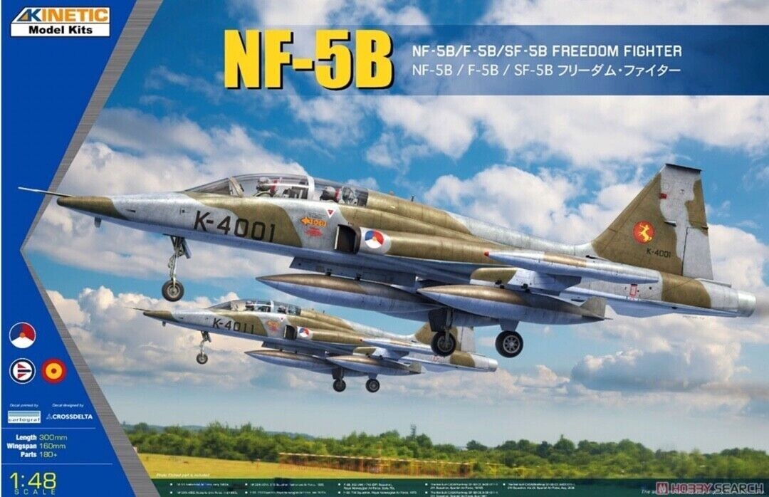 KI-K48117 Kinetic 1/48 NF-5B/F-5B/SF-5B Freedom Fighter