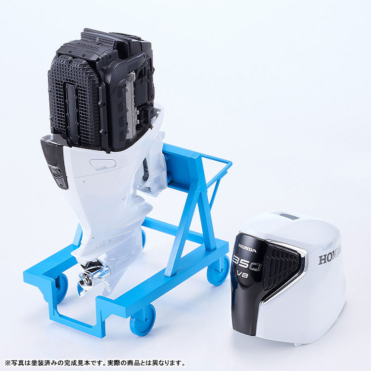 PLAMAX MF-97 minimum factory Minori with Honda BF350 Grand Prix White 1/20 Plastic Model(Pre-order)