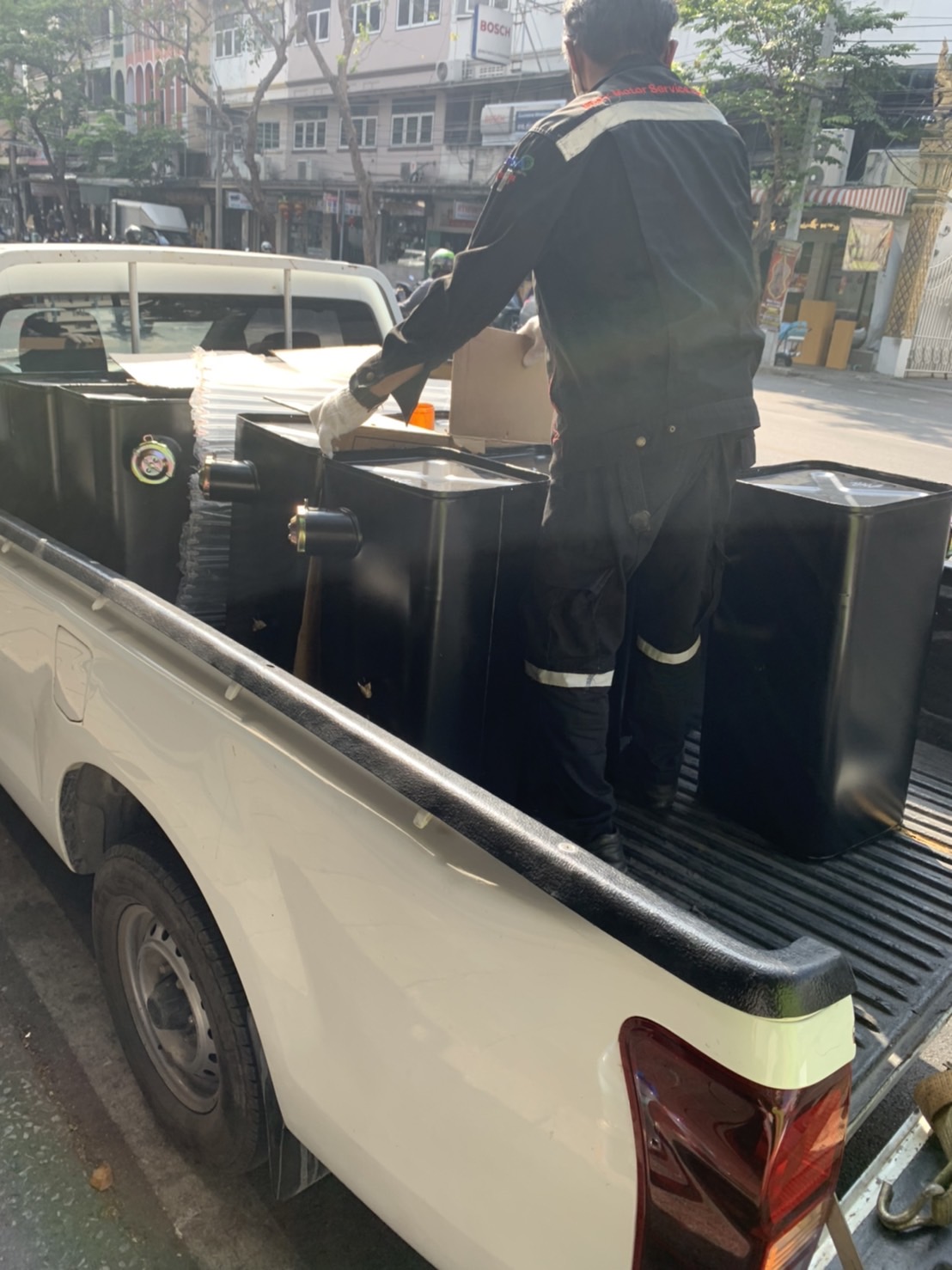 ถังน้ำมันรถบรรทุก 60 80 100 150 200 ลิตร