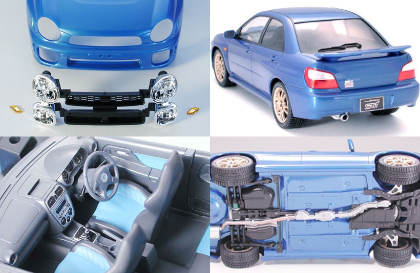โมเดลรถประกอบทามิย่า ขนาด 1/24 Tamiya Sports Car Series TA24231 Subaru Impreza WRX STI