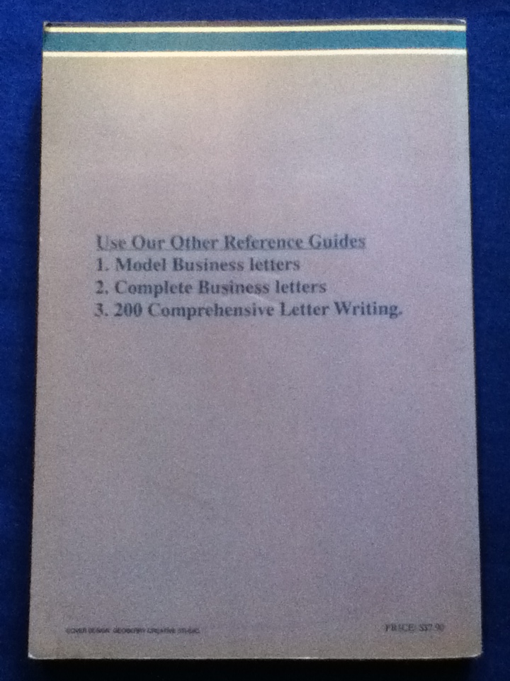 A Guide to Business and Social Letters