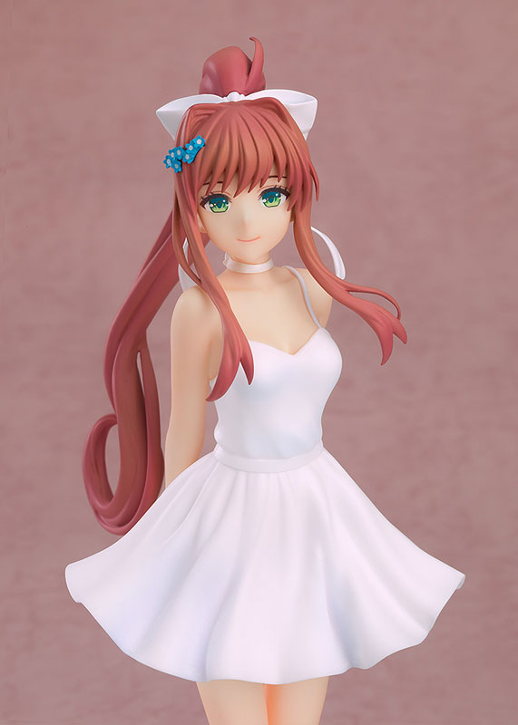 POP UP PARADE Doki Doki Literature Club! Monika White Dress ver. Complete Figure(Pre-order)