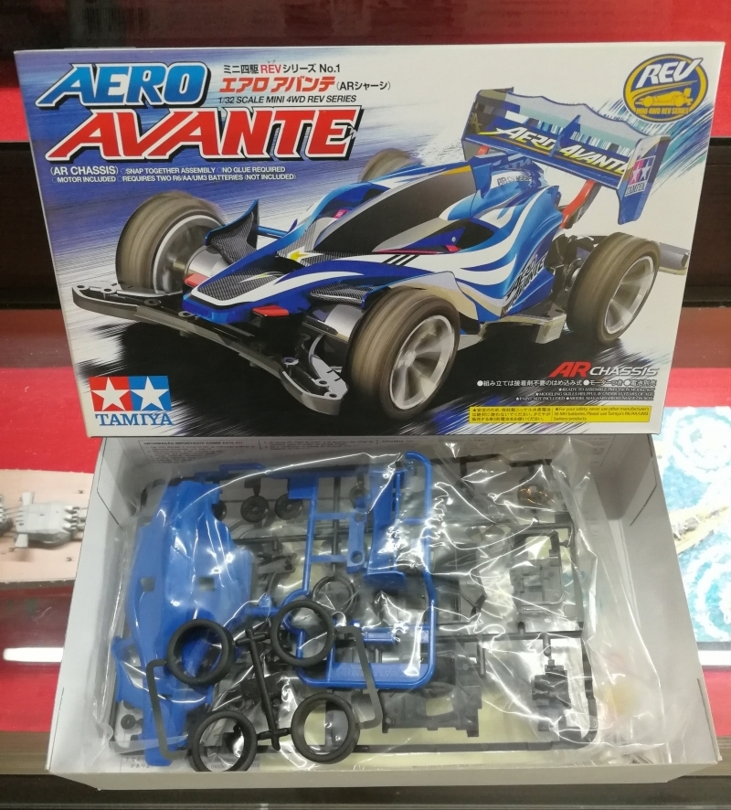 รถมินิ 4WD ทามิย่า ขนาด 1/32 Tamiya Mini 4WD TA18701 Rev Aero Avante (AR Chassis)