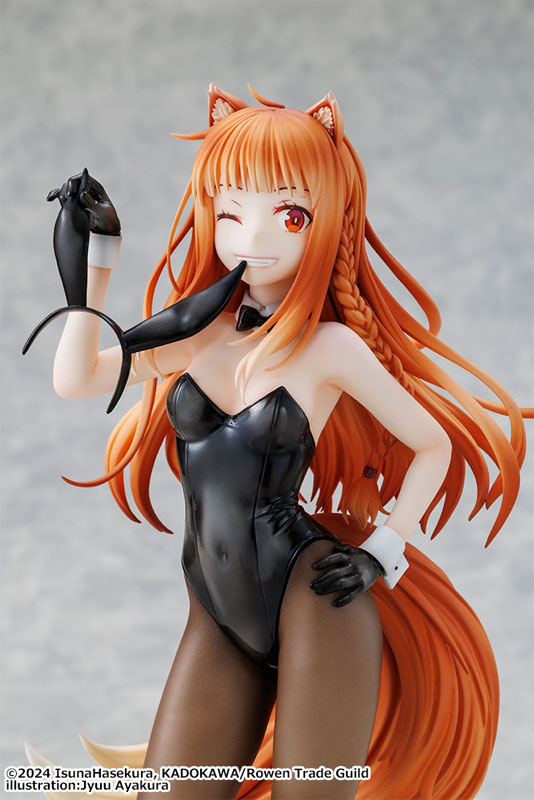 KDcolle Spice and Wolf: MERCHANT MEETS THE WISE WOLF Holo Light Novel bunny ver. illustration by Jyuu Ayakura 1/7 Complete Figure(Pre-order)