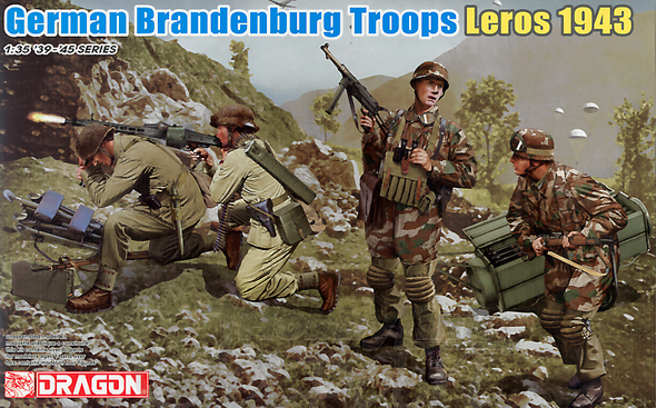 โมเดลฟิกเกอร์ Dragon Models 1/35 DRA6743 German Brandenburg Troops