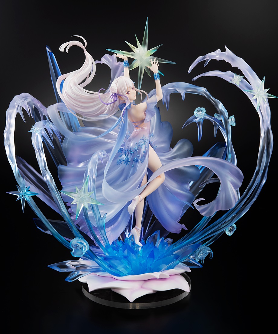 Re:ZERO -Starting Life in Another World- Emilia Crystal Dress Ver. 1/7 Complete Figure(In-stock)