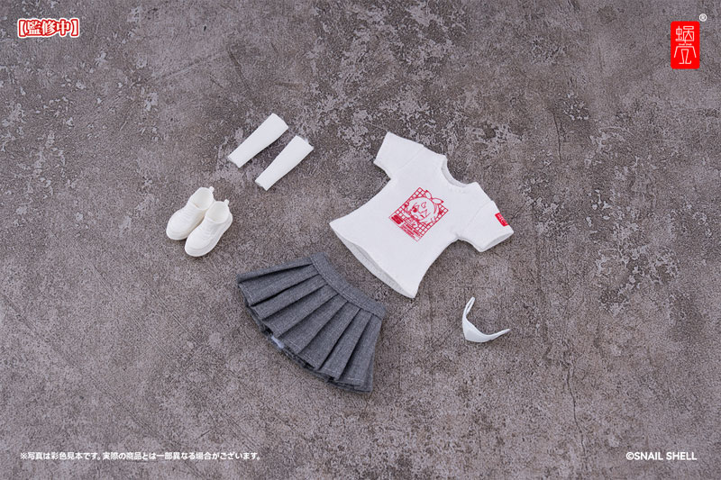 Snail Shell Staff Uniform (White) Doll Outfit Set Complete Model Optional Part (DOLL ACCESSORY)(Pre-order)