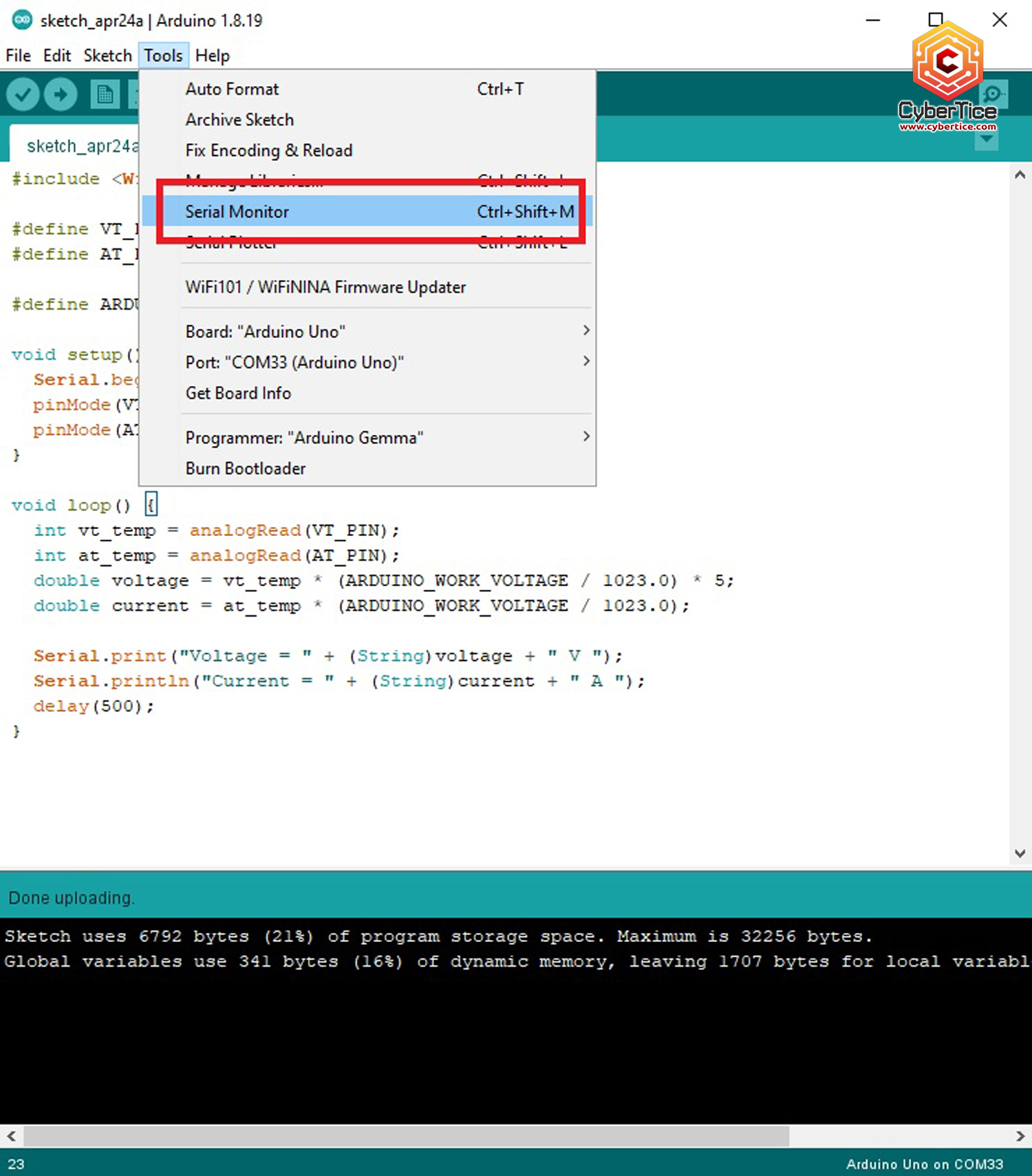 สอนใช้งาน Arduino UNO R3 Voltage and Current Sensor โมดูลวัดกระแสและ ...