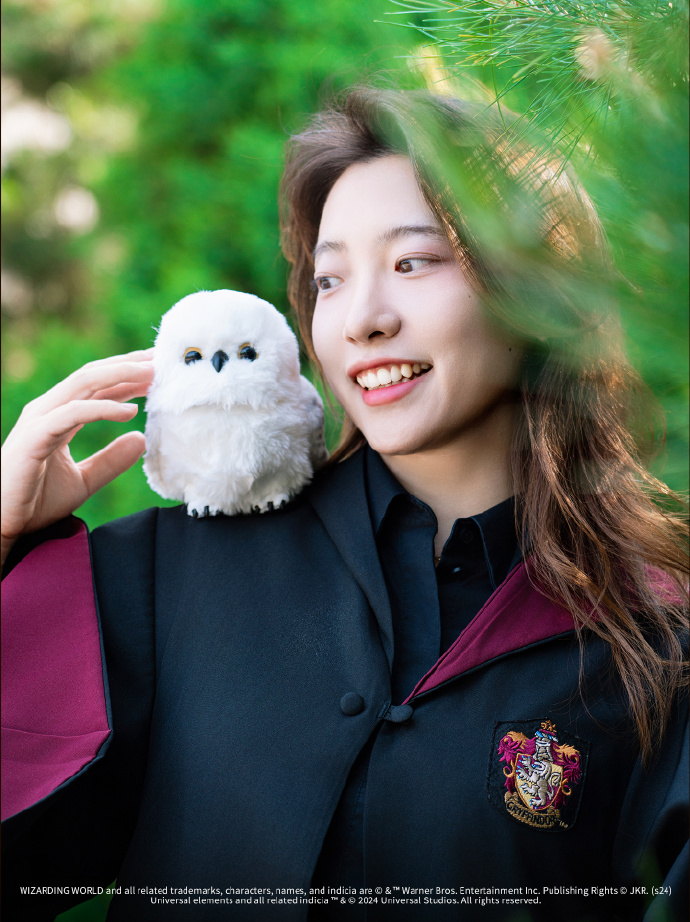 [Pre-Order] Harry Potter Snow owl Universal Studios Beijing นกฮูกแฮร์รี่ โต้ตอบได้