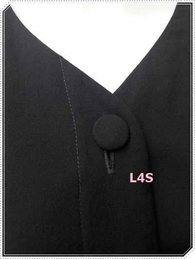 FF05413 เสื้อคลุม มือสอง สีดำ อก 38 นิ้ว