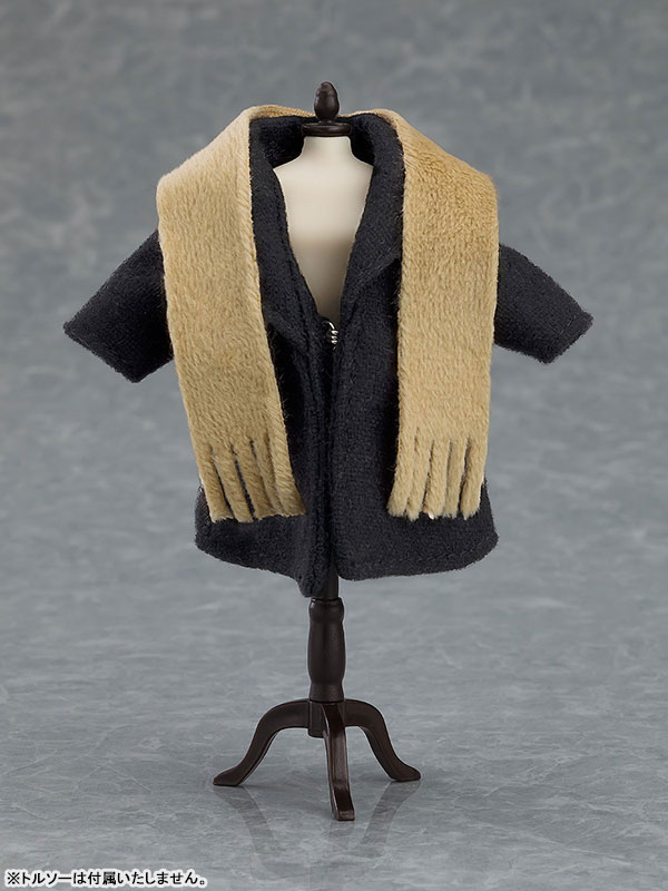 Nendoroid Doll Coat & Scarf (Black)(Pre-order)