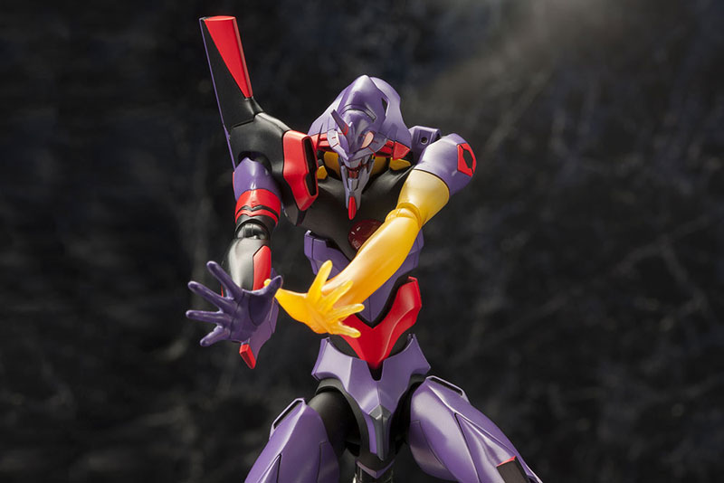 Rebuild of Evangelion - General-Purpose Humanoid Battle Weapon EVANGELION Test Type 01 Awakening Ver. 1/400 Plastic Model(In-Stock)