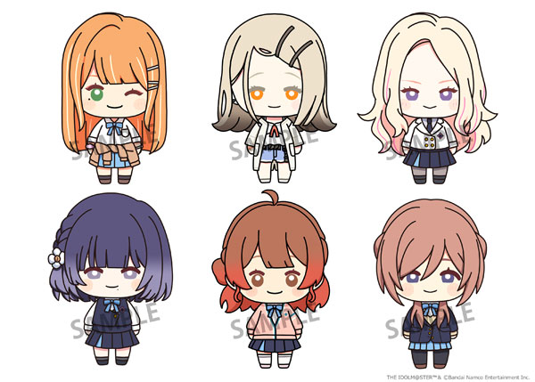 Nyokinto "Gakuen iDOLM@STER" Mascot Figure Vol.2 6Pack BOX(Pre-order)