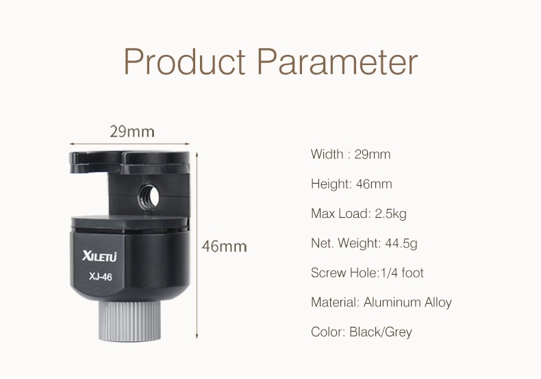 ขาตั้งกล้อง Xiletu mini + Mobile Holder