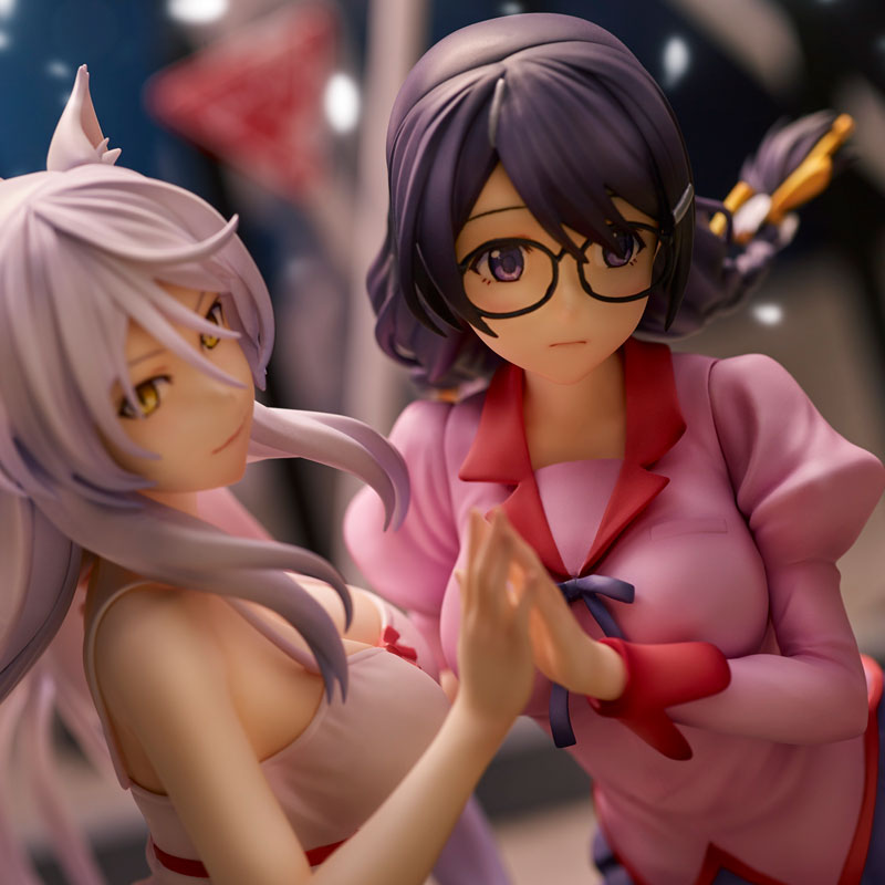 "Nekomonogatari" Tsubasa Hanekawa 2 Figures Set Complete Figure(In-stock)