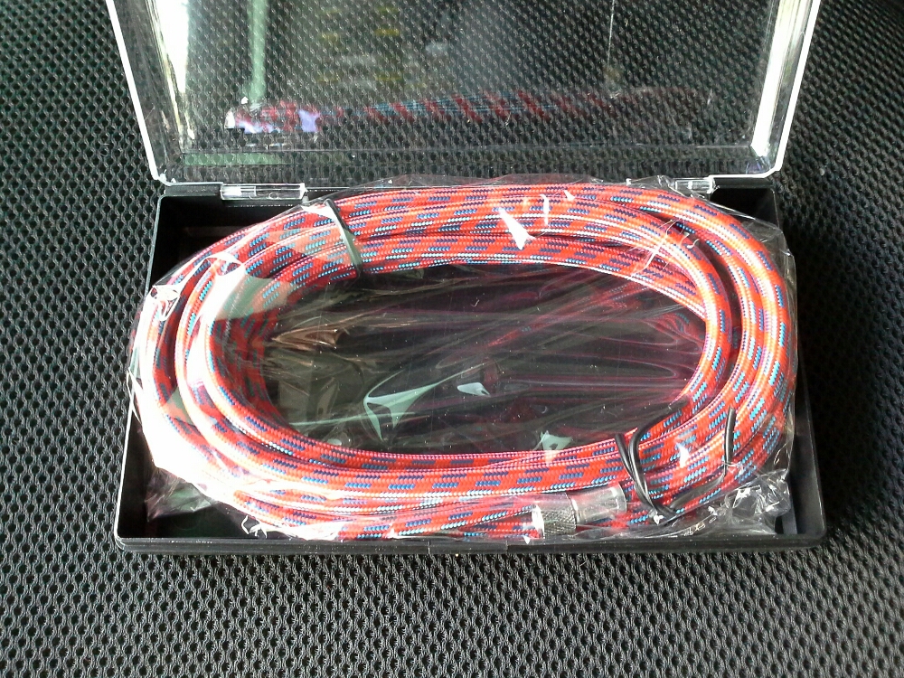 BD-24 Air Hose สายลมแบบสายถัก สายลมแอร์บรัช ขนาด G1/8″