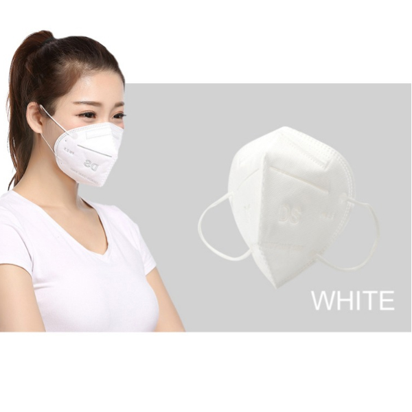 MF0014 หน้ากากอนามัยกันฝุ่น PM 2.5 ( KN95 ) สีขาว พร้อมวาล์วอากาศ (มีไส้กรองฝุ่น PM2.5)