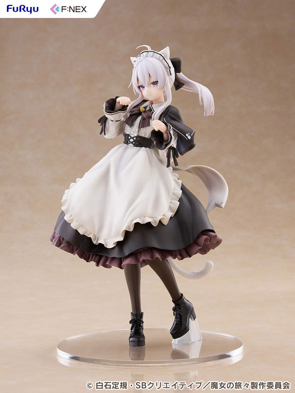 Wandering Witch: The Journey of Elaina Elaina Cat Ears Cafe ver. 1/7 Complete Figure(Pre-order)
