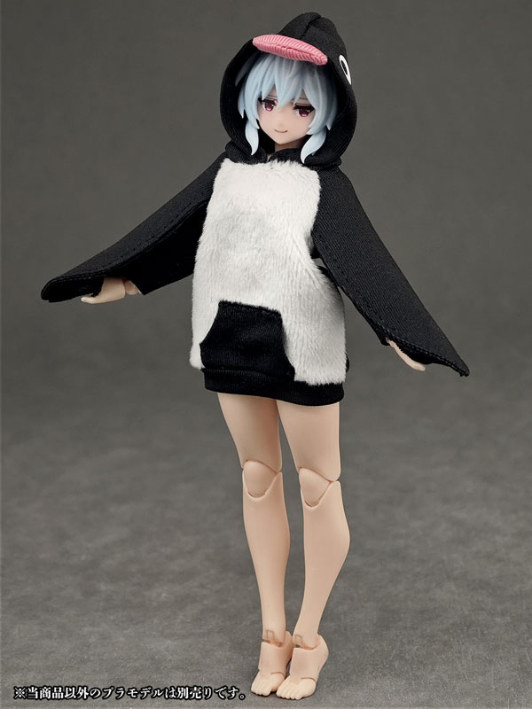 Party Animal Girl Loungewear Penguin Hoodie (DOLL ACCESSORY)(Pre-order)