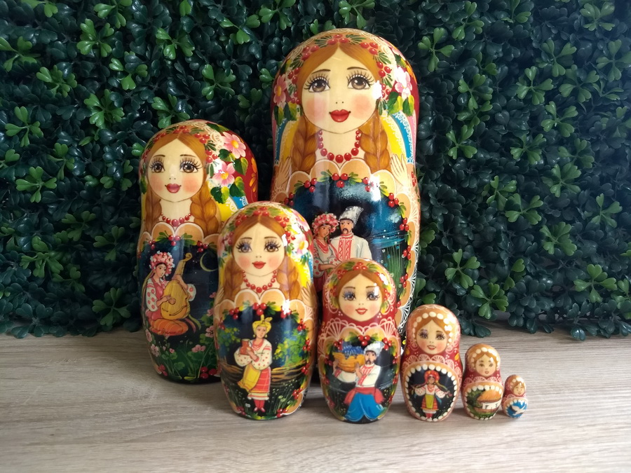 ตุ๊กตาแม่ลูกดก (Matryoshka) - Premium Doll "Lovely Country Life"