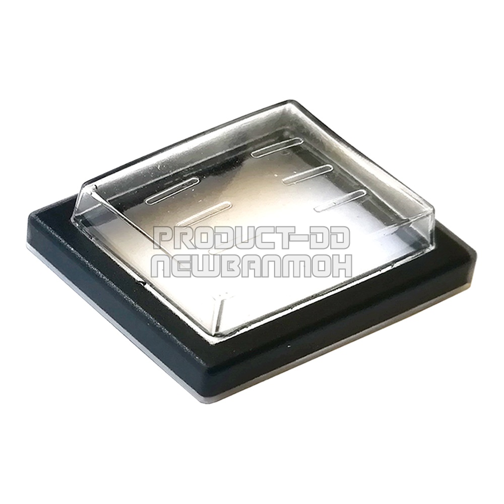 KCD4 สวิตช์กระดก ON-OFF (I-O) 4 ขา สีน้ำเงินมีไฟ 30A 250V AC และฝาครอบกันน้ำ