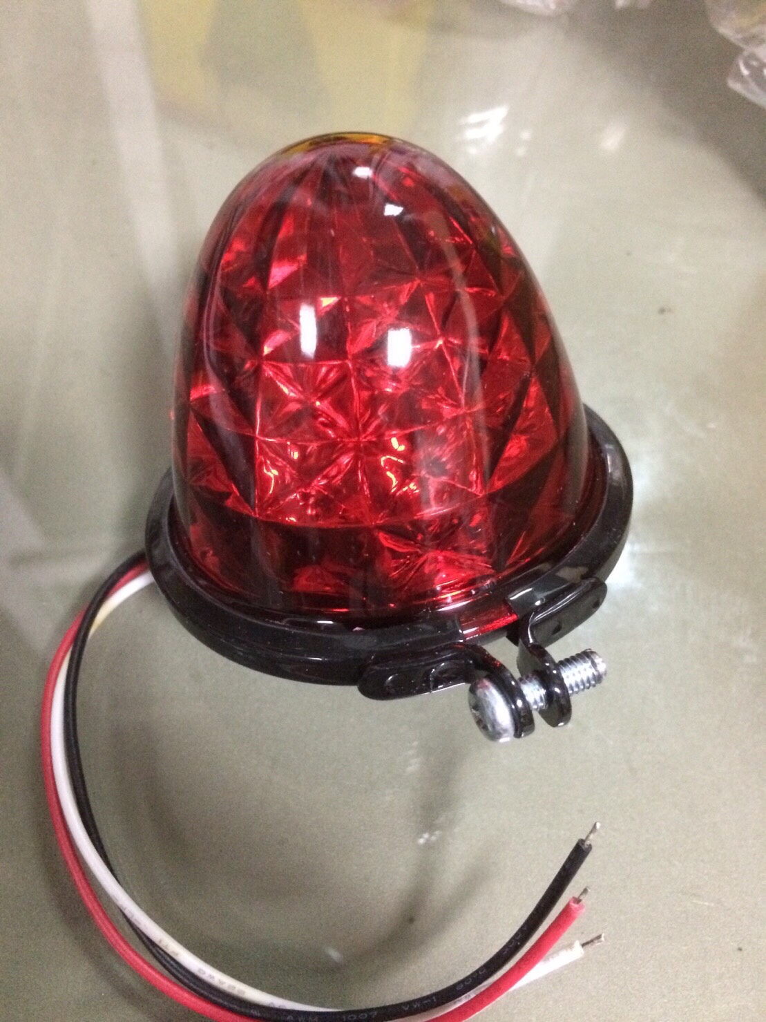 ไฟโดม เดี่ยว ดวงเล็ก LED คริสตัล มีสี R G O B W V P