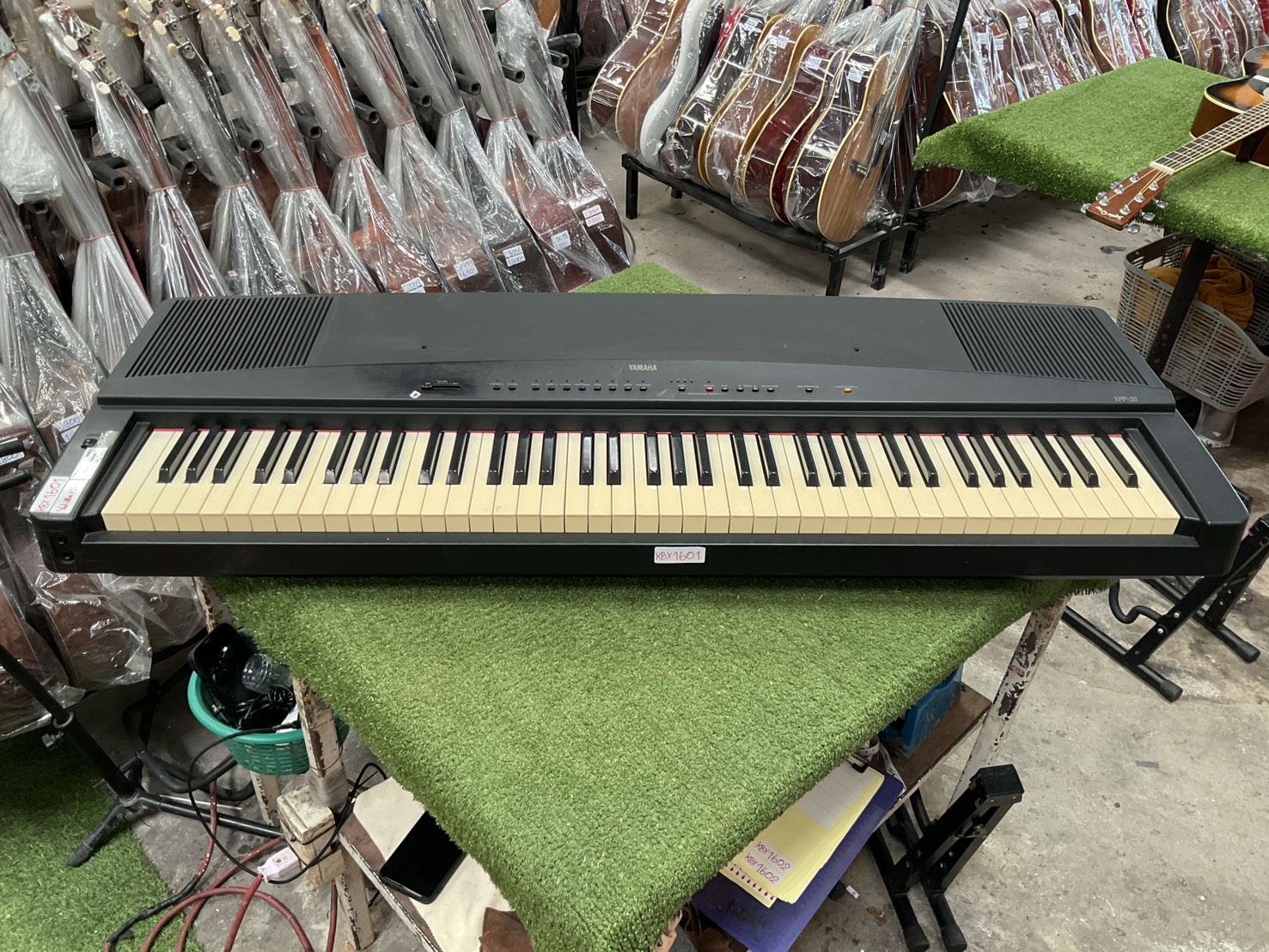เปียโน YAMAHA : YPP-55 (ELECTRONIC) สินค้าไม่พร้อมใช้งาน (ต้องซ่อม)