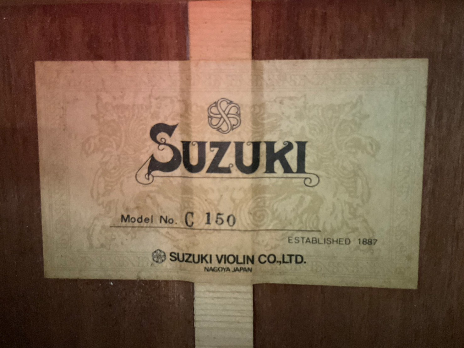 กีต้าร์คลาสสิค SUZUKI : C150