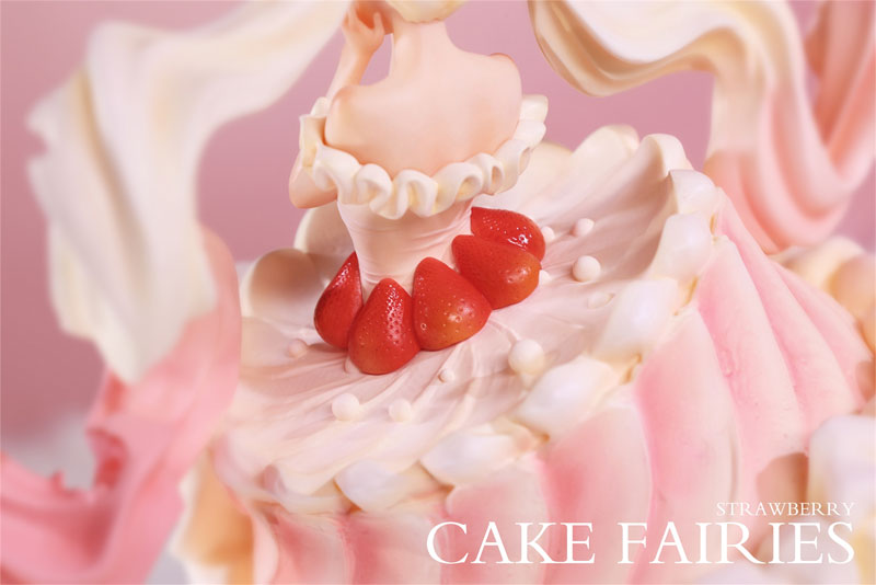 "Cake Fairies Strawberry" illustration by aruk 1/7 Complete Figure(Pre-order)