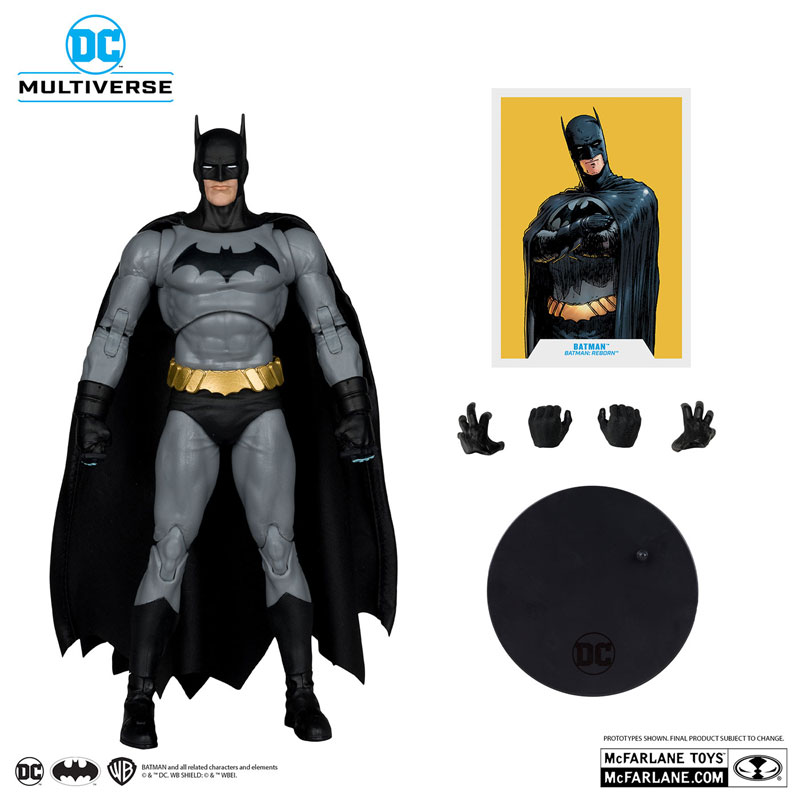 "DC Comics"DC Multiverse 7 Inch Action Figure #290 Batman [Comic/Batman: Reborn](Provisional Pre-order)
