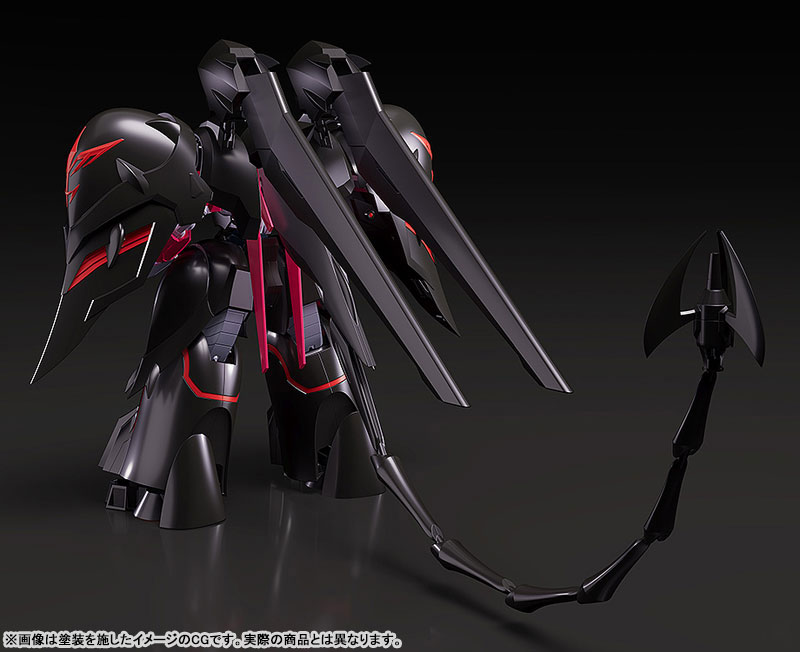 MODEROID Martian Successor Nadesico: Prince of Darkness Black Sarena Plastic Model(Pre-order)