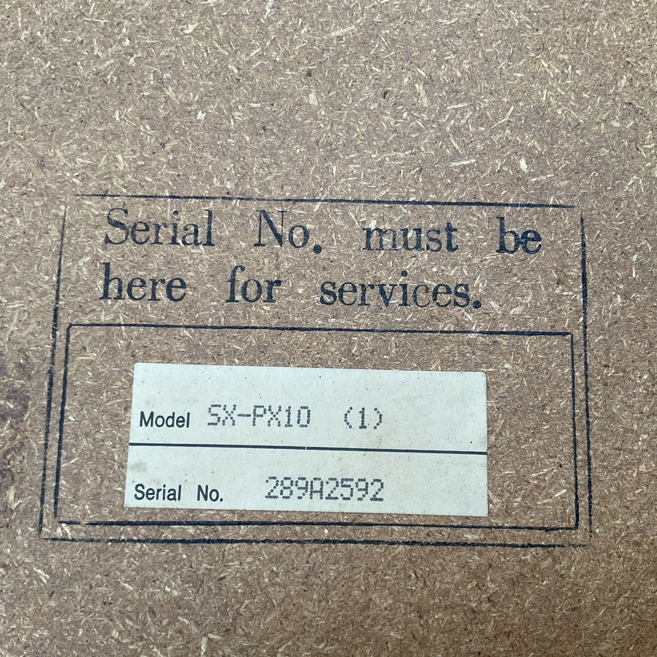 เปียโน Technics : SX-PX10