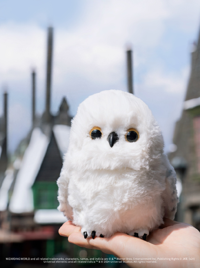 [Pre-Order] Harry Potter Snow owl Universal Studios Beijing นกฮูกแฮร์รี่ โต้ตอบได้
