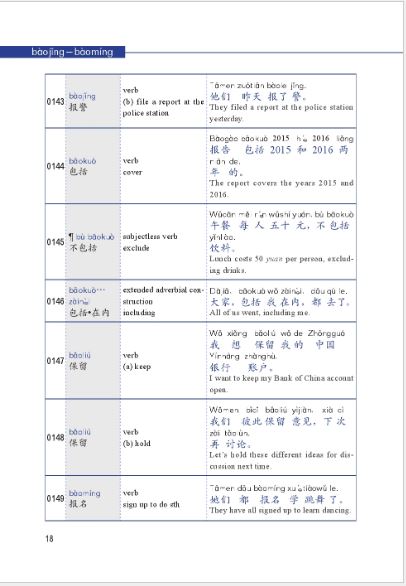 พจนานุกรมภาษาจีน-อังกฤษ (เหมาะสำหรับผู้เริ่มเรียนภาษาจีน) 汉语入门词典（汉英对照）Chinese Essential Dictionary (Chinese-English)