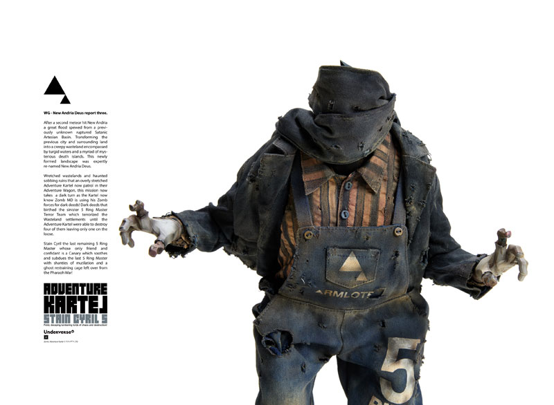 ADVENTURE KARTEL STAIN CYRIL 5 1/6 Collectible Figure(Pre-order)