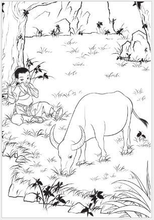 หนังสืออ่านนอกเวลาภาษาจีน เรื่องหนุ่มเลี้ยงโคกับสาวทอผ้า 学汉语分级读物(第1级):牛郎织女 Folktales Chinese Graded Readers(Level 1): Cowherd and Weaver Girl