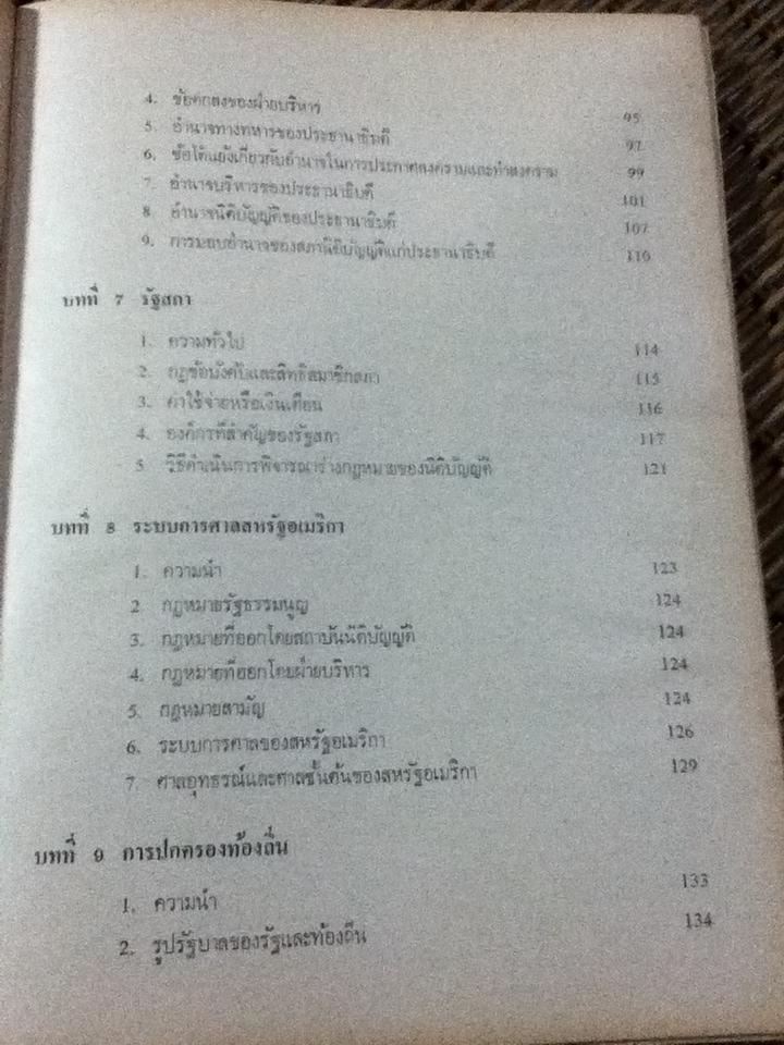 เอกสารประกอบคำบรรยาย การเมืองสหรัฐอเมริกา/ สนธิ์ บางยี่ขัน