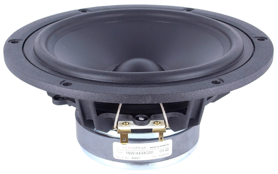 Scanspeak Discovery 18W/4434G-00, 7" Midwoofer, 4 ohm