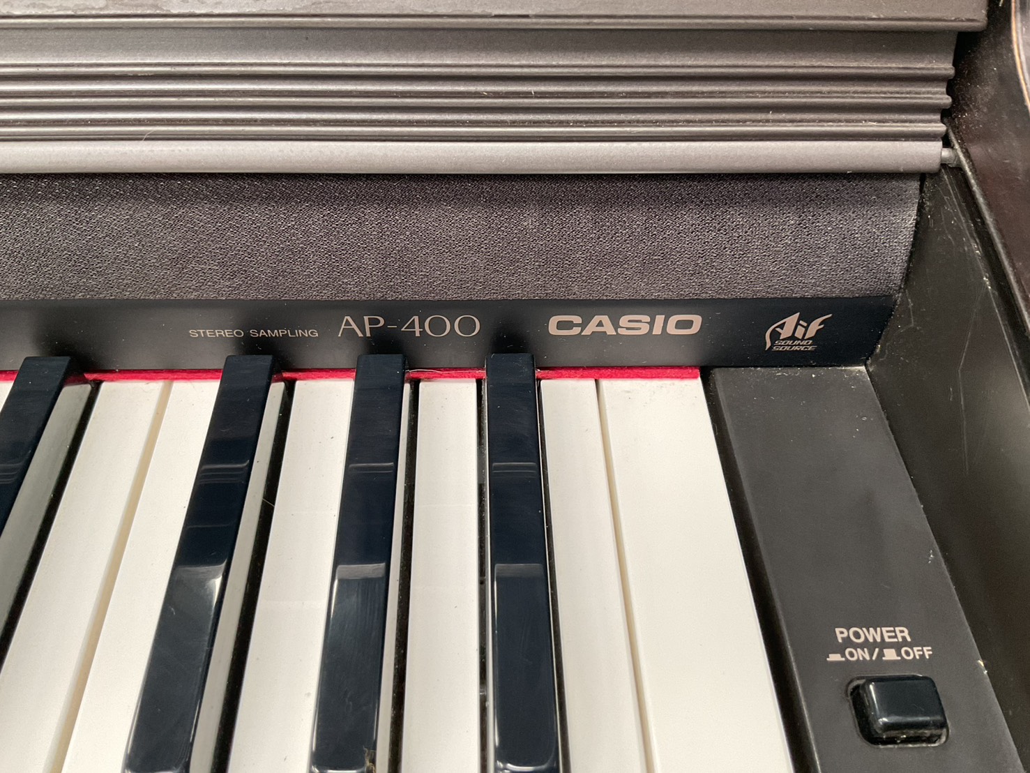 เปียโน CASIO : AP-400 สินค้าไม่พร้อมใช้งาน (ต้องซ่อม)