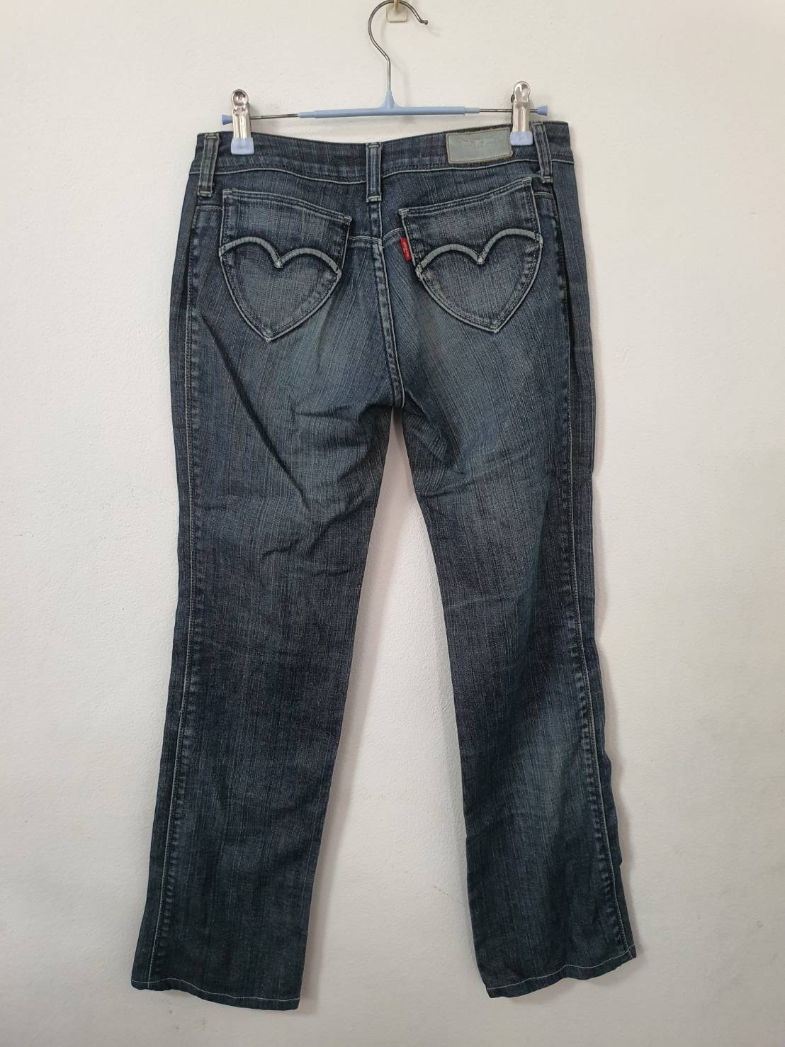 FF06259 กางเกงยีนส์มือสอง ฟอกนิ่ม แบรนด์ LEVI'S LADY อก 28 น้ิว
