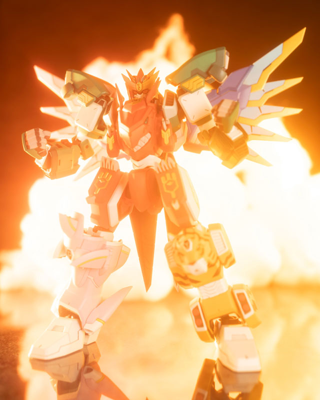 The Red Ranger Becomes an Adventurer in Another World MAXIMUM KIZUNA KAISER Plastic Model(Pre-order)