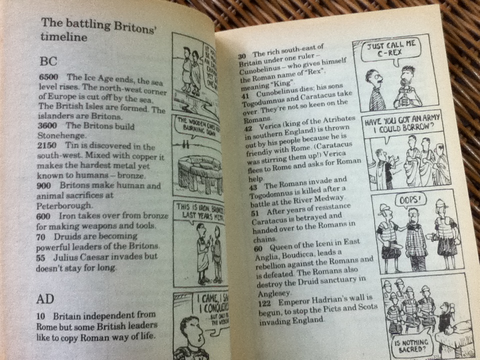 หนังสือชุด HORRIBLE HISTORIES 3 เล่ม The Groovy Greeks, The Rotten Romans และ Ruthless Romans/ Terry Deary