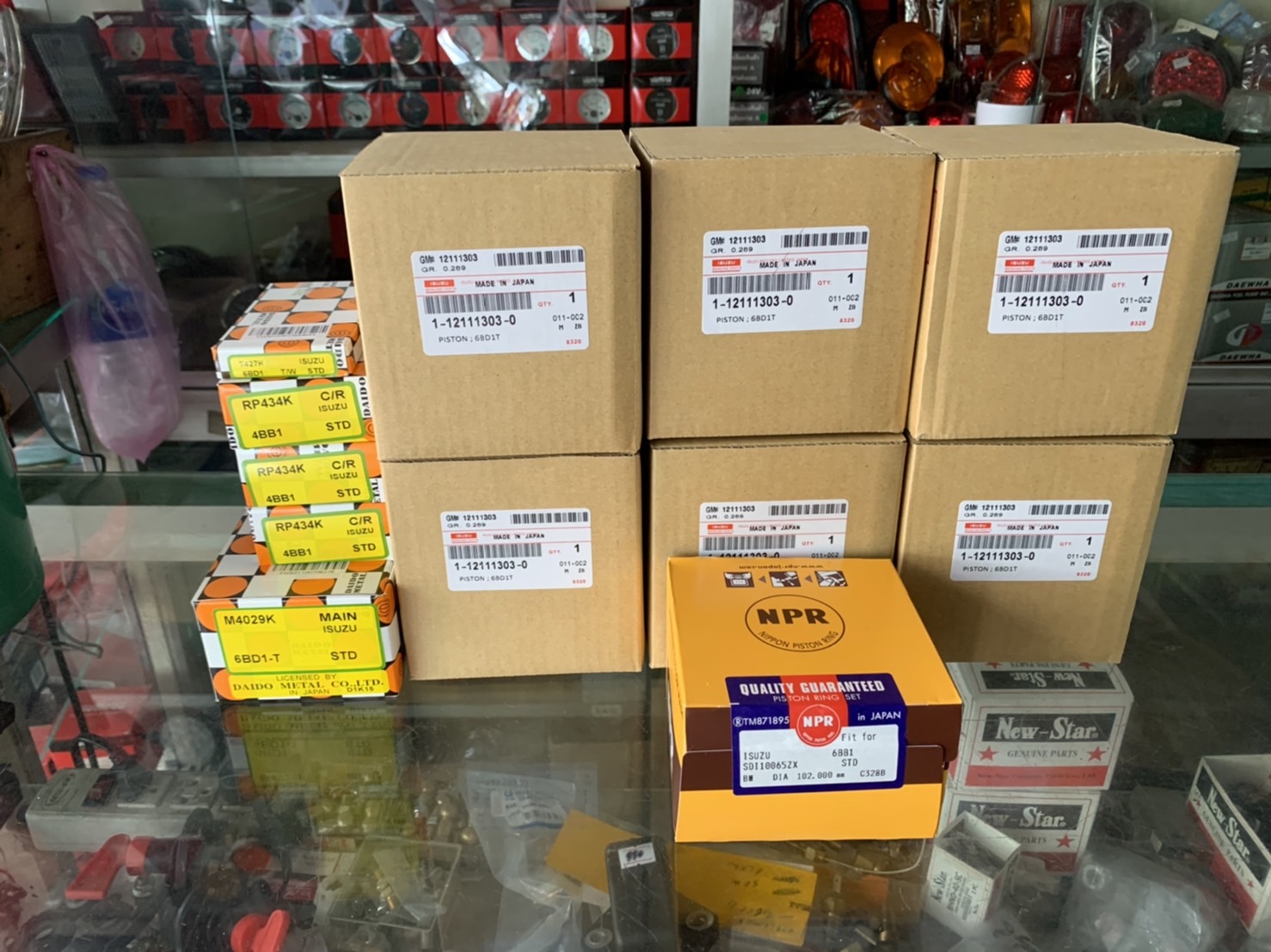ชุดยกเครื่อง ISUZU 6BD1 TURBO