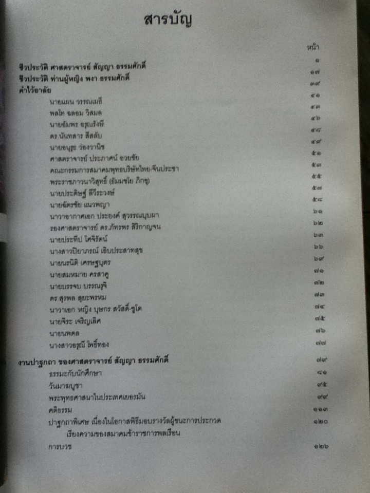ธรรมบรรณาการงานพระราชทานเพลิงศพศาสตราจารย์สัญญา ธรรมศักดิ์ และท่านผู้หญิงพงา ธรรมศักดิ์