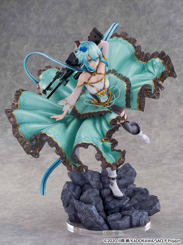 Sword Art Online Sinon -Crystal Dress Ver.- 1/7 Scale Figure(Pre-order)