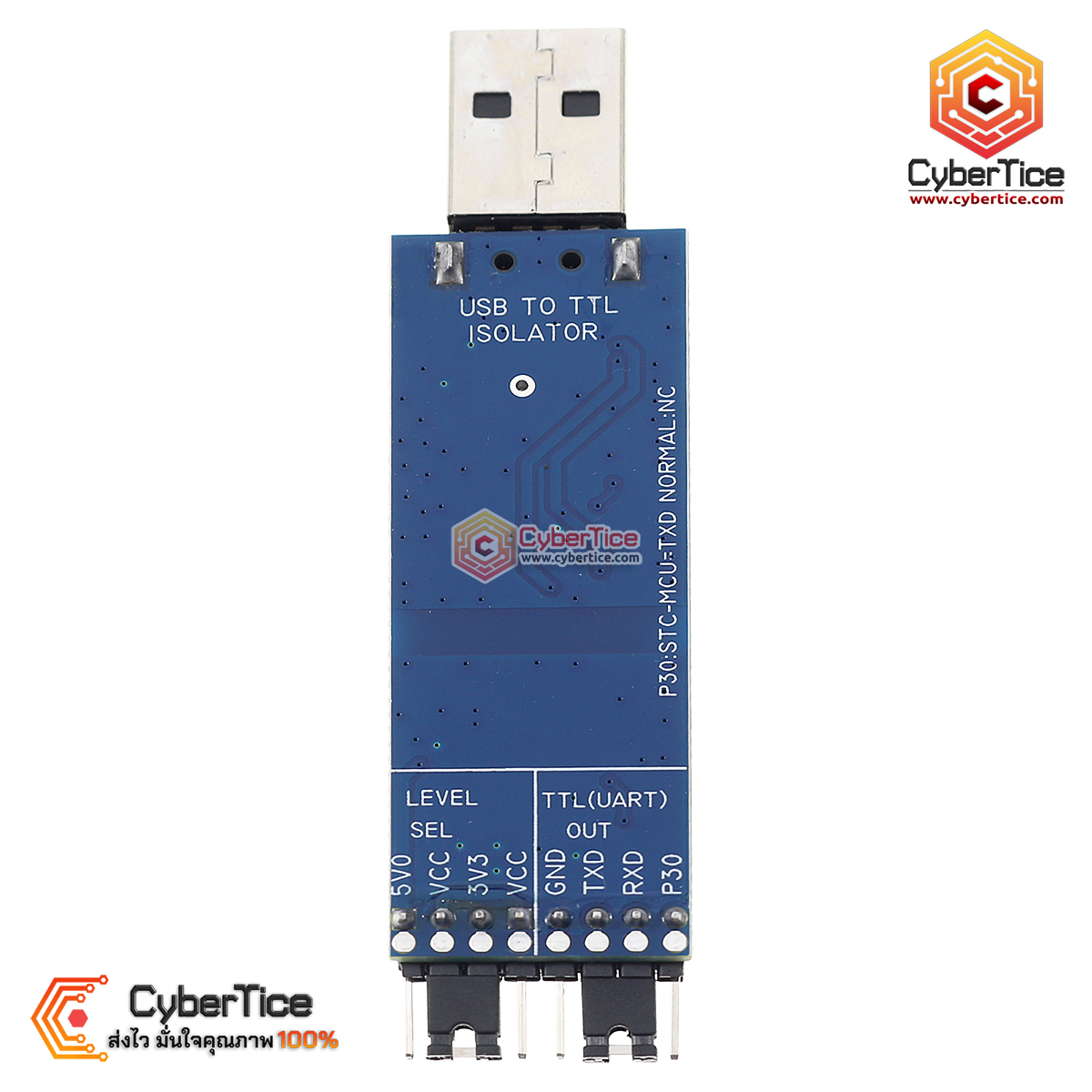 โมดูล USB to TTL UART รุ่น CP2102 แปลงสัญญาณ USB เป็น Serial สำหรับ ...