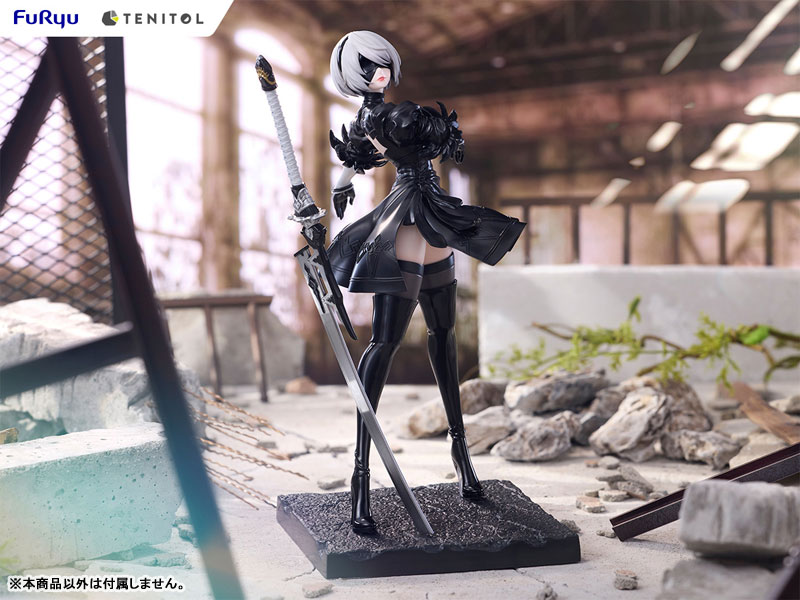TENITOL NieR:Automata Ver1.1a 2B (YoRHa No.2 Type B) Complete Figure(Pre-order)