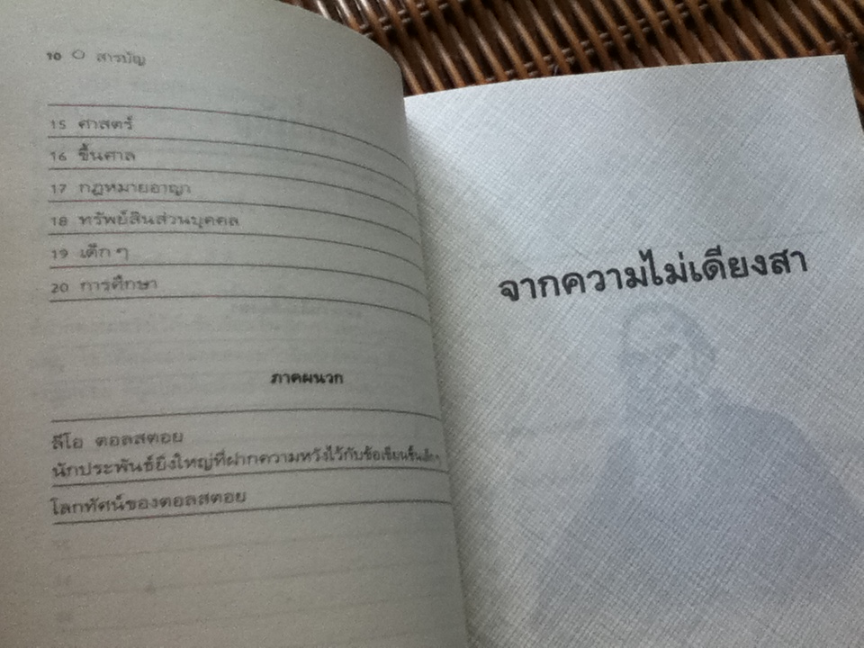 จากความไม่เดียงสา/ ลีโอ ตอลสตอย