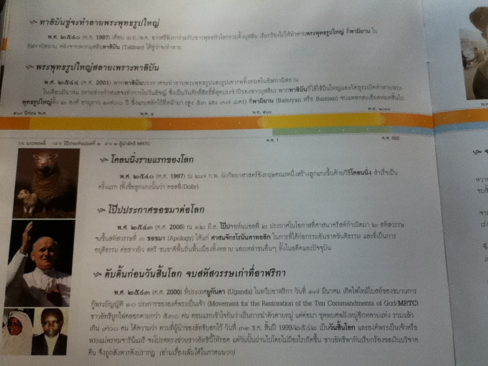 กาลานุกรม พระพุทธศาสนาในอารยธรรมโลก